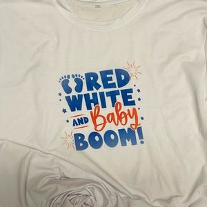 Sublimated image on 100% polyester t-shirt.  New, never worn. Smoke-free home.